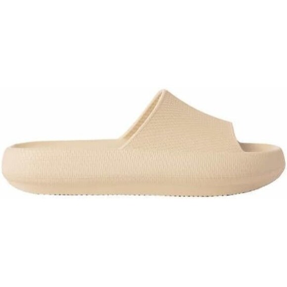 32 Degrees Cool Women's Cushion Slide, Beige, M (W7.5-8.5/M5.5-6.5) - Picture 3 of 4